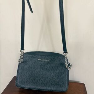 Michael Kors Dark Gray Crossbody Bag